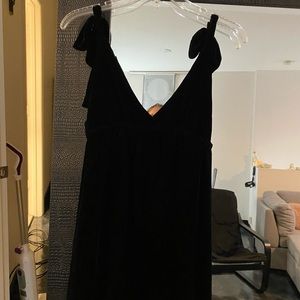 Black velvet mini dress Juicy Couture